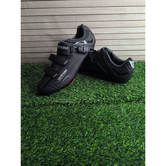 Tommaso Strada 200 Black Cycling Shoes Size 14.5 Brand New main image 12